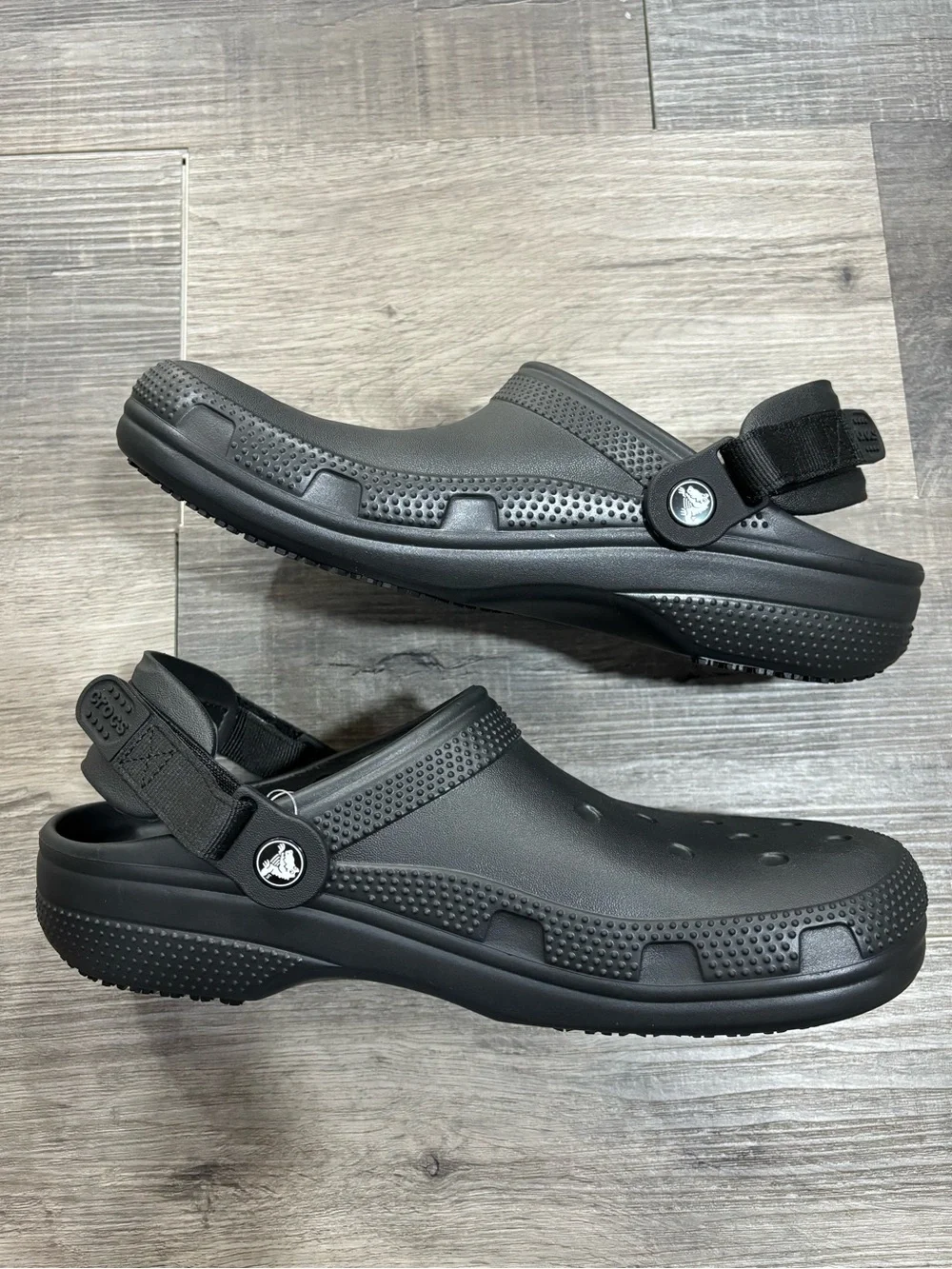 NWT Crocs Classic Work Slip-Resistant Clog Black UnisexM10/W12